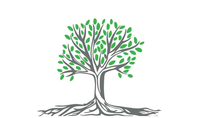 design modern awesome tree logo