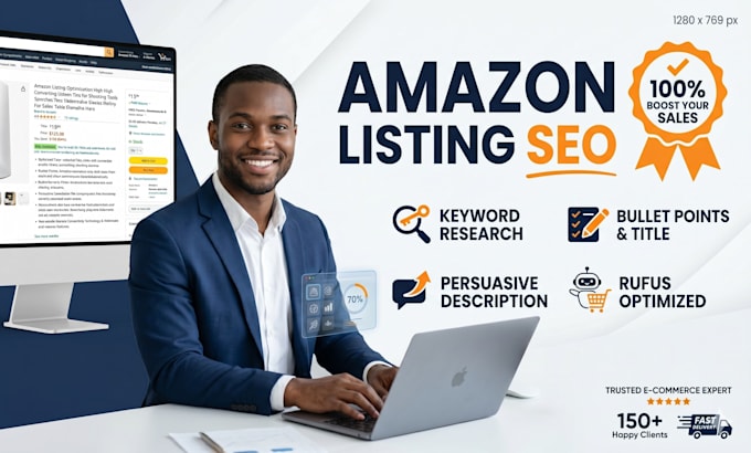 do amazon SEO keyword research and copywriting