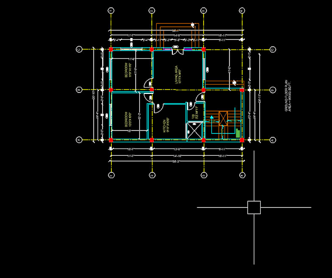 draw autocad 2d floor plans, site plans and cad drafting