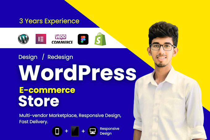 build a wordpress e commerce website design
