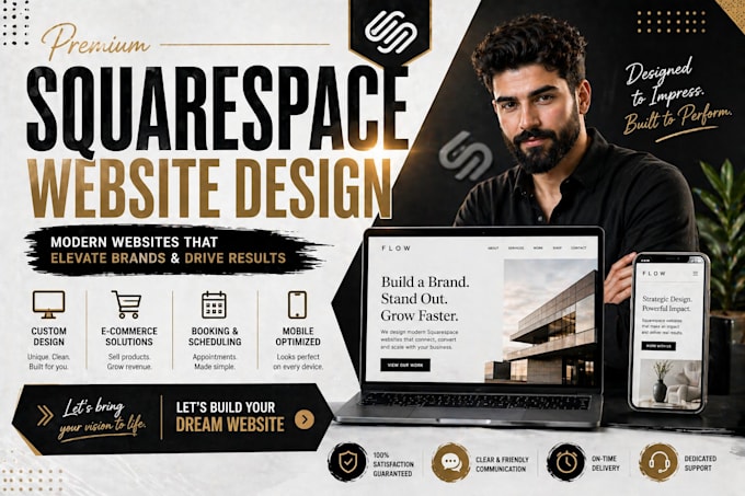 redesign squarespace booking membership event seo website design squarespace
