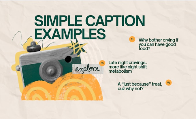 create viral instagram captions for food and lifestyle posts