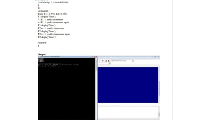 create a custom cpp program