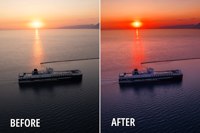 professionally edit landscape and travel photos