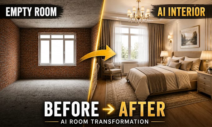 create ai interior design from your room photo