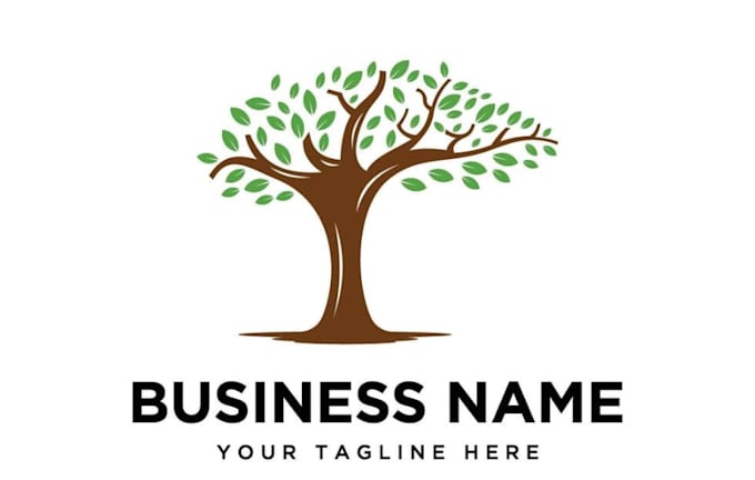 design unique tree service company logo