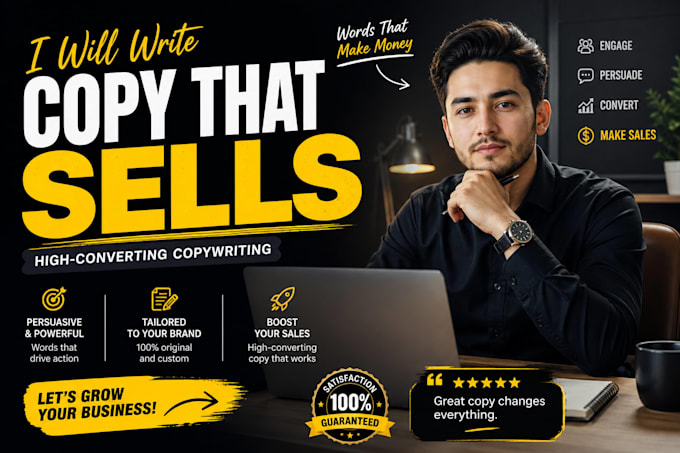 write high converting copy that drives real sales