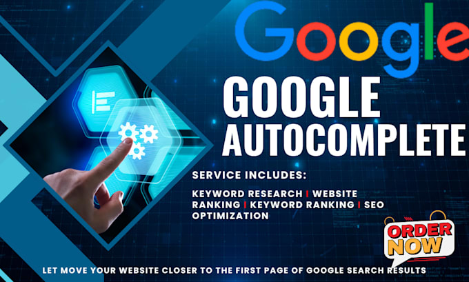 do google autocomplete keyword research SEO optimization website rank first page