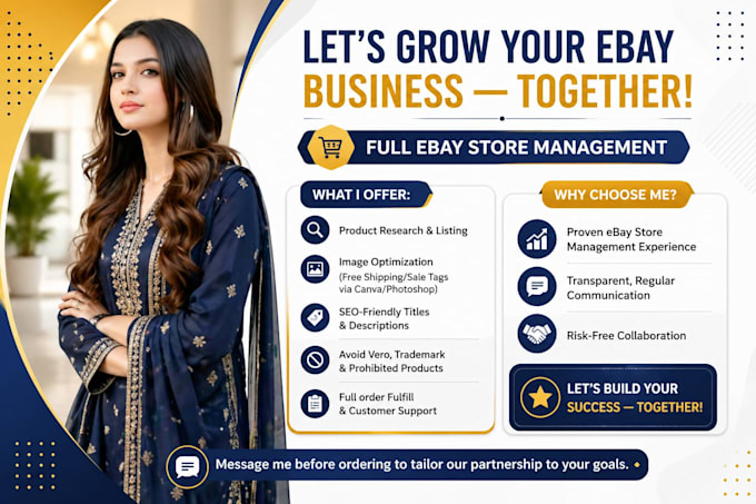 do ebay dropshipping on profit share