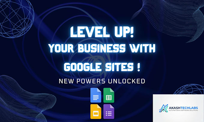 create a professional google site for your business