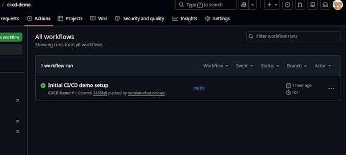 build automated ci cd pipelines using github actions and docker