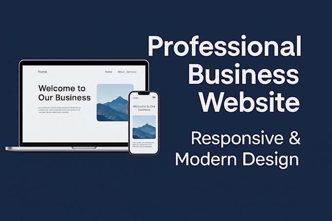 professional responsive website development for your busines