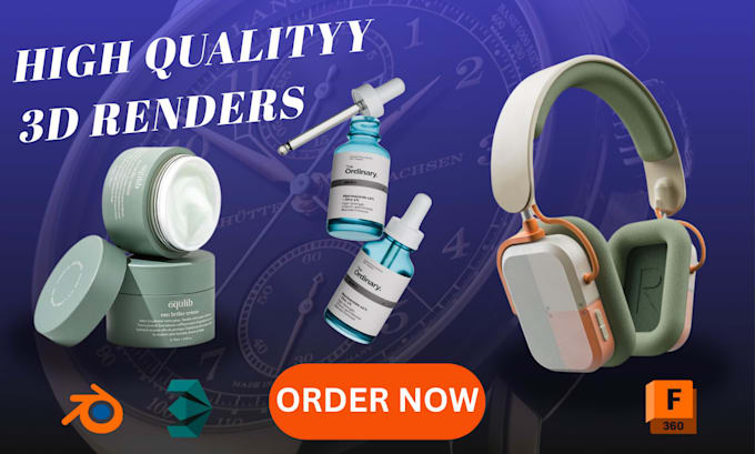 do 3d model, product design, product rendering, 3d design, blender 3d in blender