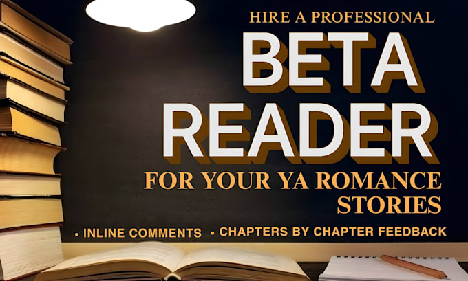 be an avid beta reader and sensitivity reader for ya romance manuscripts