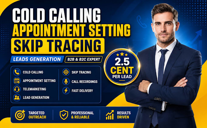 real estate cold calling, appointment setting and telemarketing for you