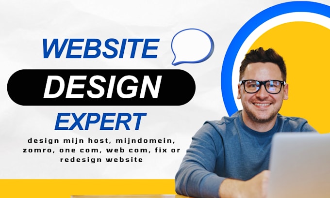 design mijn host, mijndomein, zomro, one com, web com, fix or redesign website