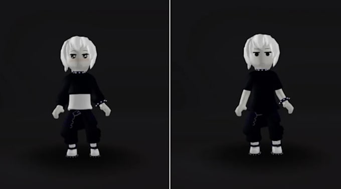 create roblox ugc bundle with dynamic head and layered clothing