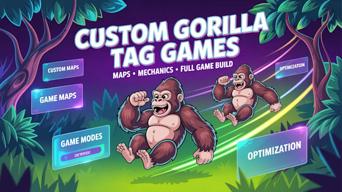 create custom gorilla tag games