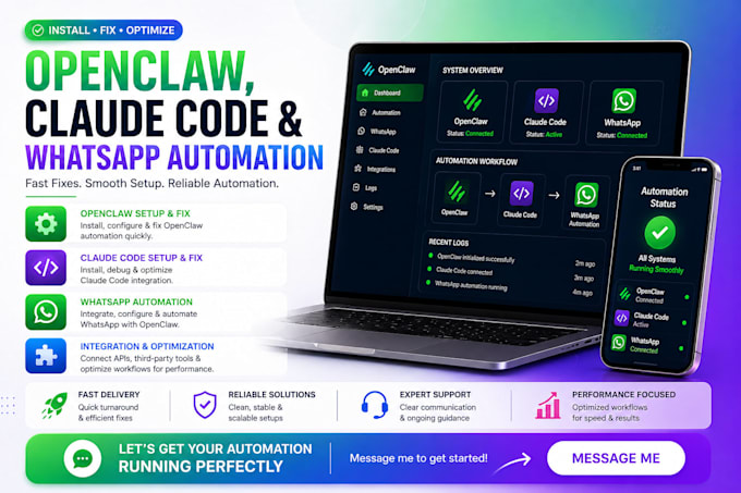 fix openclaw claude code setup and install openclaw whatsapp open claw