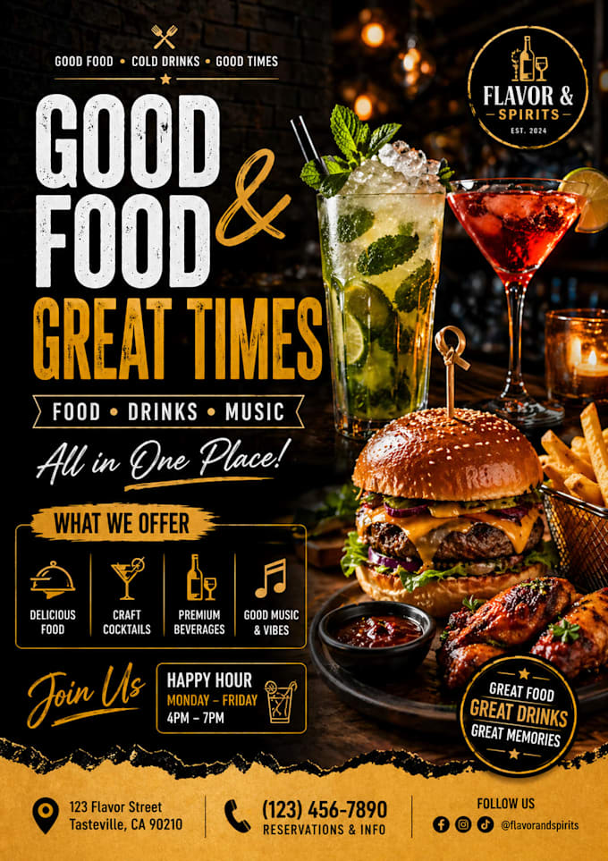 design a professional flyer for gym