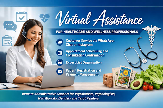 be your virtual assistant for healthcare and specialized professionals