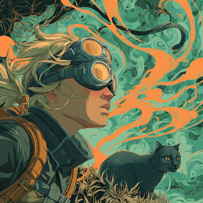 comic book illustration with comic book illustrator
