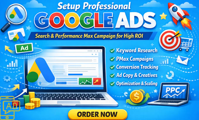 setup google ads for shopify sales and performance max