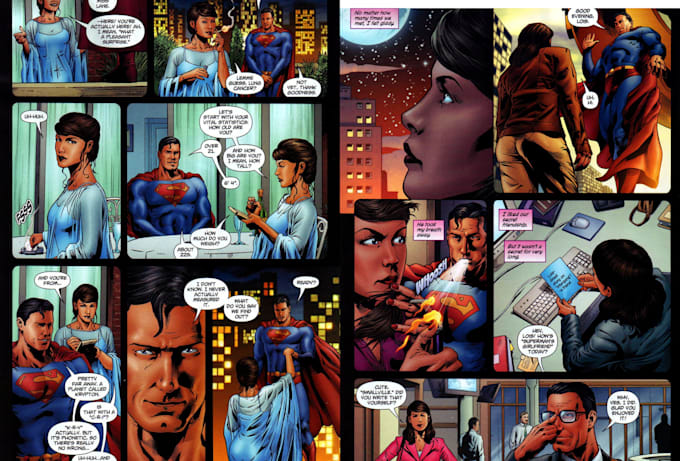 draw comic book pages graphic novel superhero anime manga nsfw character design