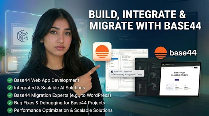base44 expert for app integration debugging migration web apps and bug fix