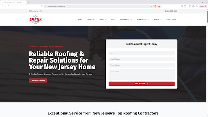 build a custom website for your local business