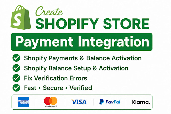 activate shopify payment gateway or shopify balance paypal smart button, stripe