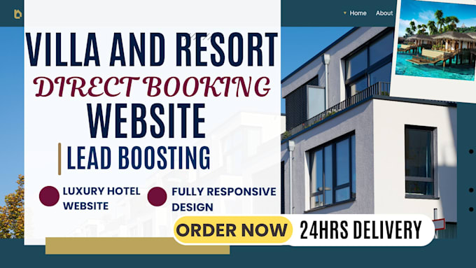 build wordpress hotel or villa booking website, skip tracing for real estate