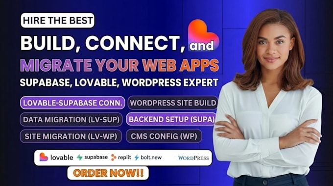 connect lovable to supabase backend build or migrate lovable to wordpress site