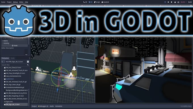 provide 3d godot game