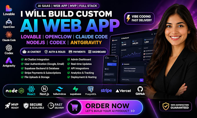 build custom ai webapp with lovable openclaw claude code nodejs codex antigravit