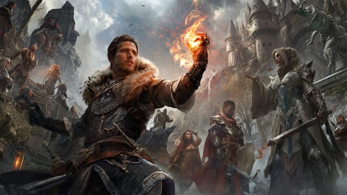 dnd character art and character designer