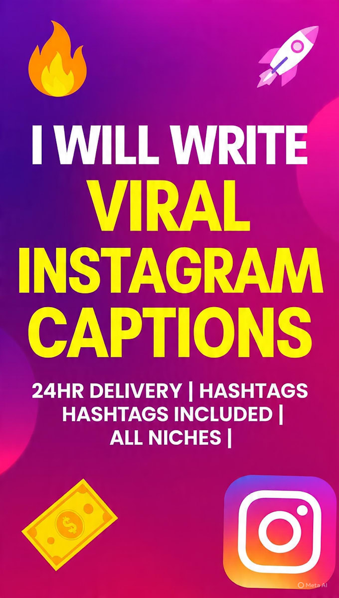 write viral instagram captions for your brand
