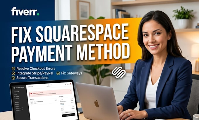 fix squarespace checkout, payment gateway and stripe issues fast