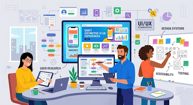 craft distinctive UI UX experiences