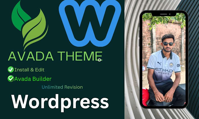 customize your avada wordpress theme professionally