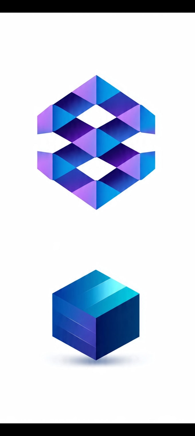 design a modern minimalist logo with source file and copyright