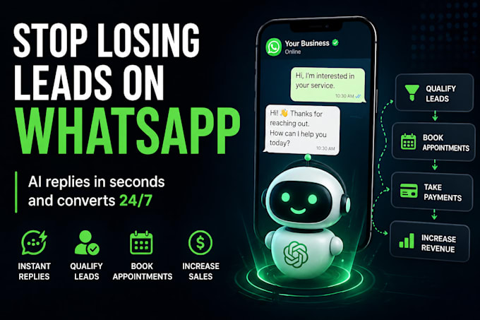 create ai whatsapp automation for lead conversion