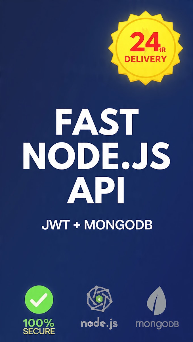build nodejs rest api with jwt mongodb express backend