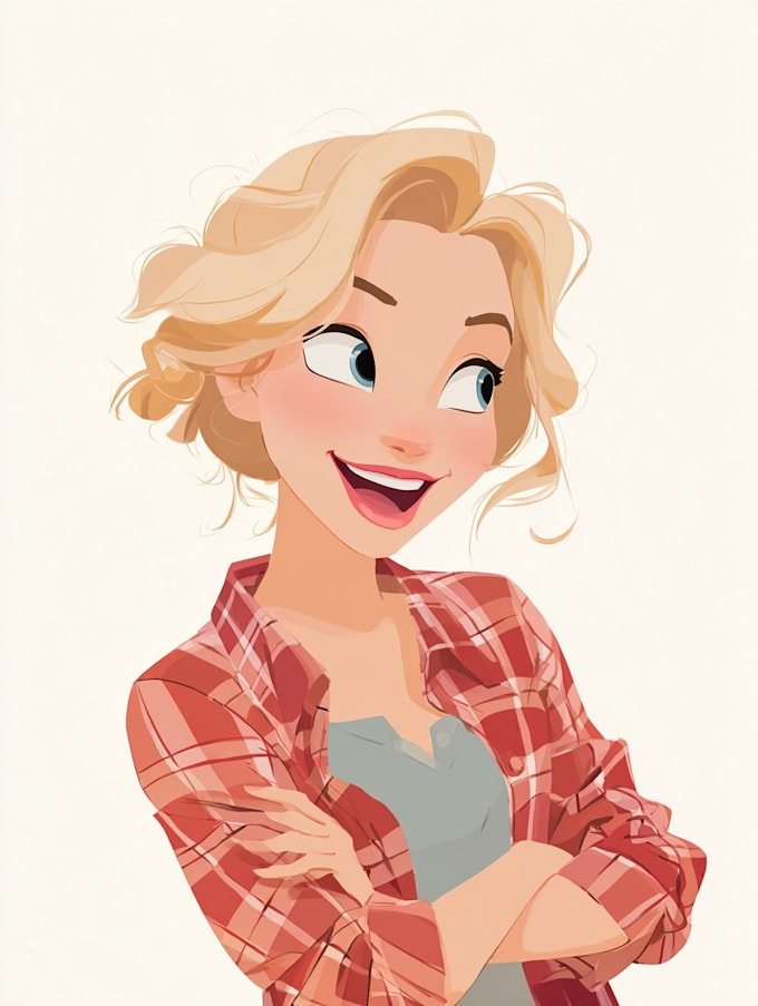 do disney cartoon portrait