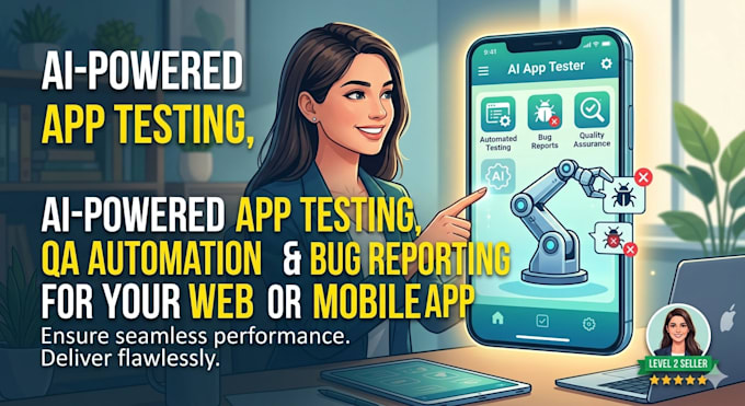 ai powered app testing, QA automation, and bug reporting for your web or mobile