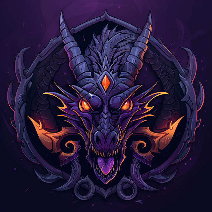 do fantasy game logo