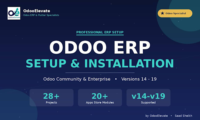 install, configure, and setup your odoo erp system