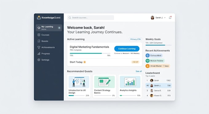 design UX focused interfaces for better retention