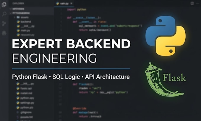 build custom web applications using python flask and dbms