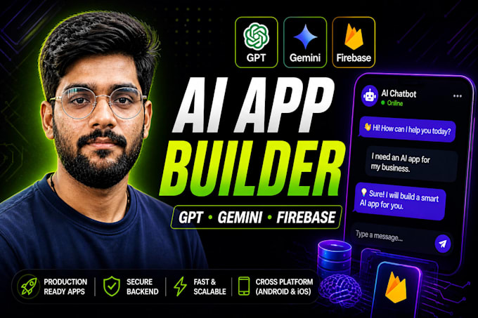 develop ai app or chatbot using openai gpt or google gemini